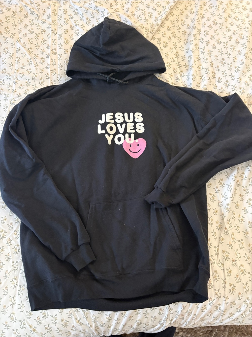 Jesus loves you hoodie